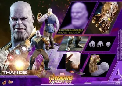 Buy New Hot Toys MMS479 Avengers: Infinity War 1/6 Thanos Figure In Stock • 235£