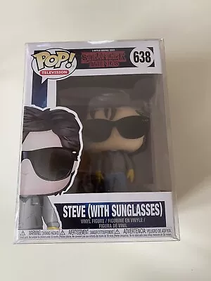 Buy Funko Pop! Netflix Television: Stranger Things - Steve With Sunglasses (638)... • 8£