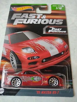 Buy Hot Wheels Fast &Furious Series 2, The Fast &The Furious, 95 Mazda RX-7 1/10 • 21.99£