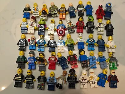 Buy 50 Lego Figures Bundle Job Lot • 17£