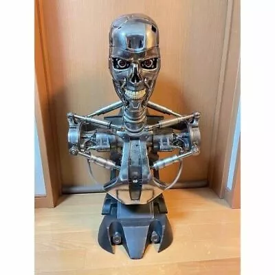Buy Terminator  T-800 Figure Endoskeleton Life Size Bust SIDE SHOW GIFT 1:1 Tested • 3,993.90£