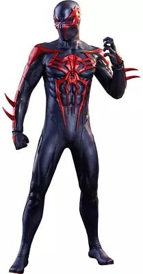 Buy Spider-Man Video Game Masterpiece 1/6 Figure Spider-Man 2099 Black Suit HOT TOYS • 289.99£