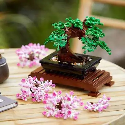 Buy Creator Expert Sets Bonsai Tree Rare Collectable Building Blocks Sets Gifts 2023 • 37.16£