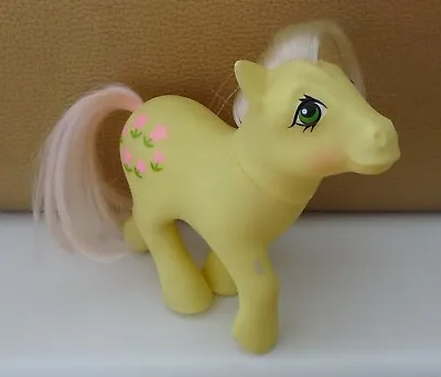 Buy My Little Pony - Posey - Vintage 1984 G1 - Pink Tulips Green Eyes Hasbro MLP • 6.99£