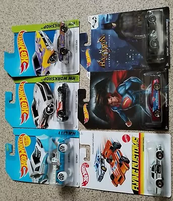 Buy Hot Wheels 6 Single Pack Of Cars Brand New By Mattel  • 25£