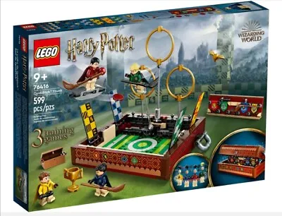 Buy LEGO Harry Potter Quidditch Trunk 76416  BOX IS OPEN BUT ALL 7 PACKS UNOPENED  • 45£