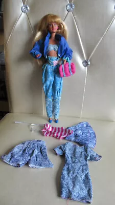 Buy Mattel Vintage Barbie In Jeans Outfit • 25.73£