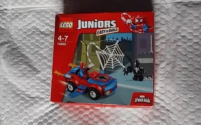 Buy Lego Juniors Set 10665 Marvel Spiderman   Spider Car Pursuit   • 7.99£