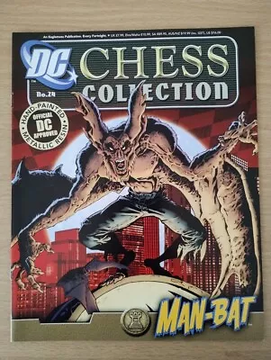 Buy DC Chess Set Eaglemoss Magazine Only No 24 Man-bat • 4£