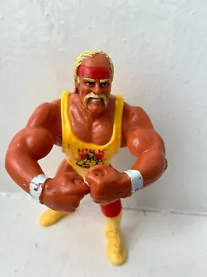 Buy Rare Wwe Hulk Hogan Hasbro Wrestling Figure Wwf Series 2 1991 Bearhug Action • 9.99£