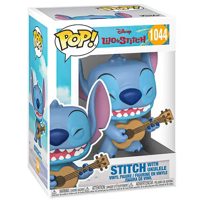 Buy Funko POP Disney #1044 Lilo And Stitch Stich With Ukulele Vinyl Figure 55615 New • 13£