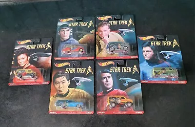 Buy Star Trek Hot Wheels Mint Full Set On Card. • 40£