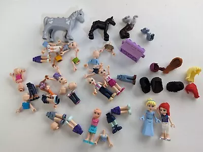 Buy Lego Friends Minifigure Parts Bundle Inc. Cinderella, Horse, Pony, Cats &... • 14.99£