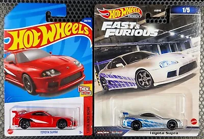 Buy HOT WHEELS TOYOTA SUPRA 's Then And Now / Fast & Furious ^^CHRISTMAS GIFT^^ • 19.90£