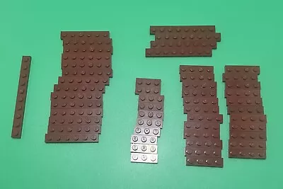 Buy 50 X LEGO Dark Red Plate 1 X 10 8 6 4 & 3 • 4£