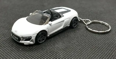 Buy Hot Wheels Audi R8 Spyder Keyring Diecast Car Keychain  • 10£