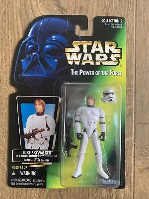 Buy Hasbro Kenner 1997 Star Wars Luke Skywalker Stormtrooper Disguise Figure • 8£