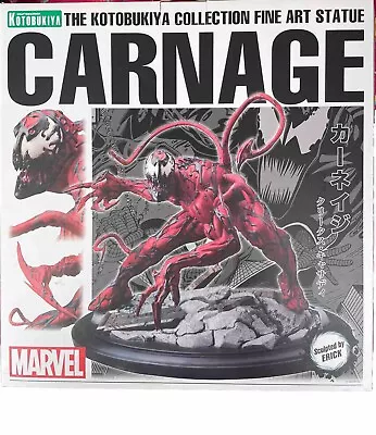 Buy Kotobukiya Carnage, Marvel, Fine Arts Statue ,Limited Edition 2165 /3300. • 129.99£