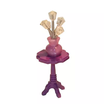 Buy Playmobil     Mansion House / Dolls House Furniture -  Side Table & Vase  -  NEW • 3.40£