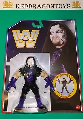 Buy Wwe Mattel Retro The Undertaker Wrestling Figure Wwf Hasbro New Sealed • 32.99£