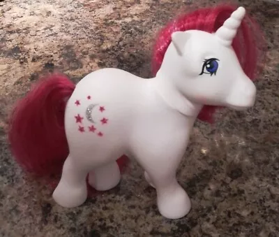Buy My Little Pony Moondancer G1 Repro 2018 Hasbro Basic Fun Pony Unicorn VGC  • 14.99£