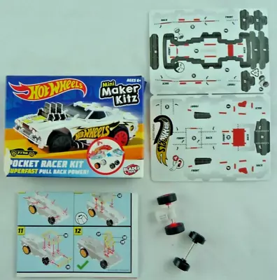 Buy Hot Wheels - Mini Maker Kitz - Pocket Racer Kit - Age 6+ - Open (181) • 8.99£