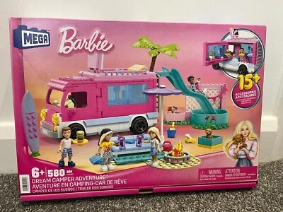 Buy MEGA Barbie , Dream Camper Adventure, Building Toy For Girls And Boys +6 Years  • 26.99£