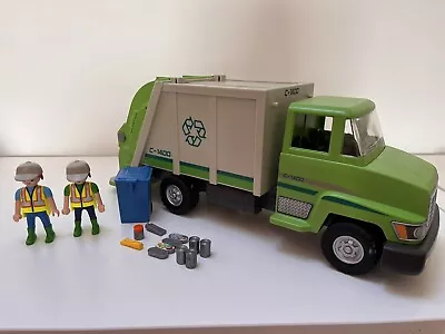 Buy Playmobil Recycling Truck/Bin Lorry Set 5938 VGC • 5£