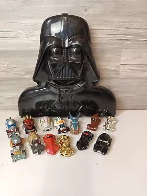 Buy Hot Wheels Diecast Star Wars Character Cars   With Carry Case X 13 Cars • 25£