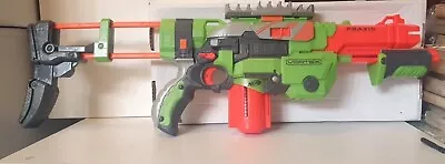 Buy Nerf Vortex X Praxis Blaster With Stock Attachment + Magazine. Spares Or Repair • 8.95£