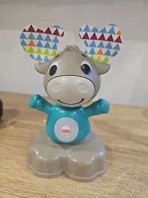 Buy ⭐️Fisher-Price Linkimals  Musical Moose With Light And Sounds ⭐️ • 7.50£