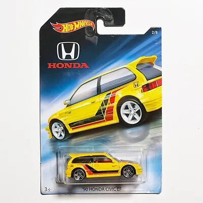 Buy Hot Wheels 2022 Honda Series 90 Honda Civic EF (Yellow) • 8.41£