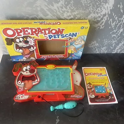 Buy Operation Pet Scan Board Game 2020 By Hasbro Complete, Tested & Working VGC • 11.99£