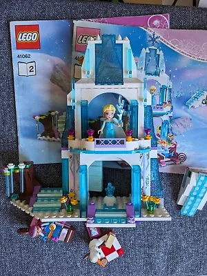 Buy LEGO Disney: Elsa's Sparkling Ice Castle (41062) 100% Complete • 15£