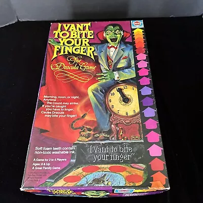 Buy Vintage I Vant To Bite Your Finger Dracula Board Game In Box Monster Hasbro 1981 • 188.97£