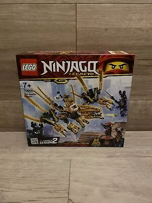 Buy LEGO 70666 Ninjago THE GOLDEN DRAGON New Sealed Lloyd Overlord Stone Army Scout • 36.99£