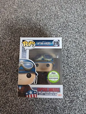 Buy Captain America Vaulted Funko Pop! #219 Rare WWII 2017 Spring Convention EXCL.  • 22.50£