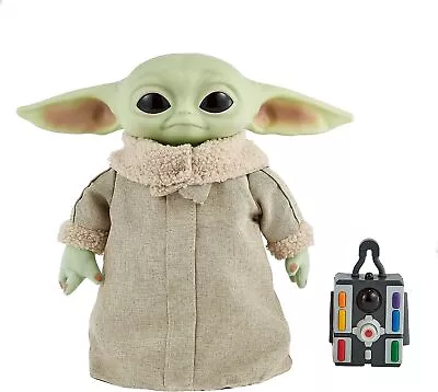 Buy Star Wars Grogu, The Child, 12-in Plush Motion RC Toy From The Mandalorian, Coll • 35.68£