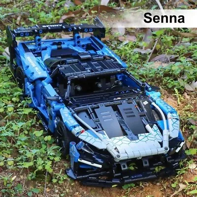 Buy Mclaren Senna GTR Building Blocks Assembly RaceCar Lego 42123 1404pcs • 34.99£