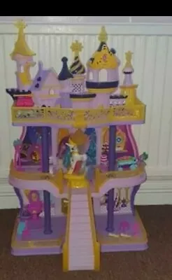 Buy Hasbro B1373 My Little Pony Canterlot Castle Playset PLUS Stable And Ponies Used • 65£