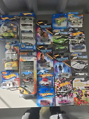 Buy Small Lot Of Hotwheels 3 Blister Packs Damaged Or Starting To Fail Rest Good • 20£