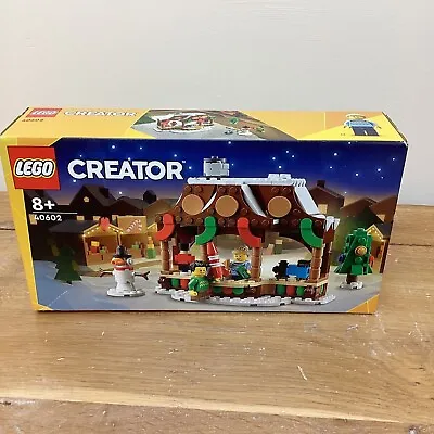Buy LEGO Creator Winter Market Stall Promo Set (40602) Christmas - NEW & SEALED!! • 12.99£