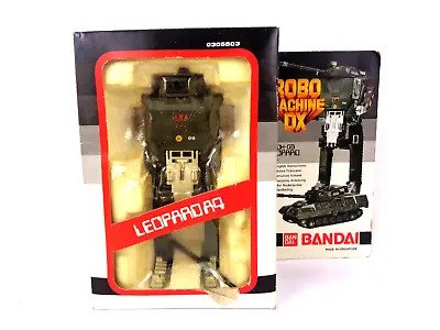 Buy Vintage Bandai Robo Machine DX Leopard A4 Tank Action Figure Transformer Rare • 94.99£