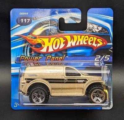 Buy Hot Wheels #117 Power Panel Gold 4x4 Jeep Twenty+ Vintage 2005 Release L36 • 3.95£
