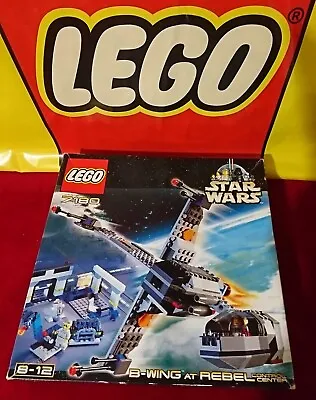 Buy Lego 7180 Star Wars B-wing At Rebel Control Center With Instructions + 2000 Box • 99£