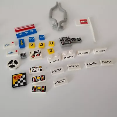 Buy LEGO Vintage M-Tron Computer Police & Misc Printed Elements & Extras Job Lot! • 4£