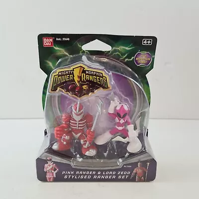 Buy Power Rangers Stylised Ranger Set Pink Ranger & Lord Zedd Bandai Action Figures • 14.99£