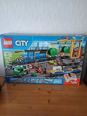 Buy LEGO CITY: Cargo Train Set (60052) Complete With Box & Instructions • 150£