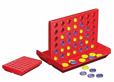 Buy Connect 4 In A Tin By Schmidt -Travel Size Strategy Game *Sealed* • 6.99£