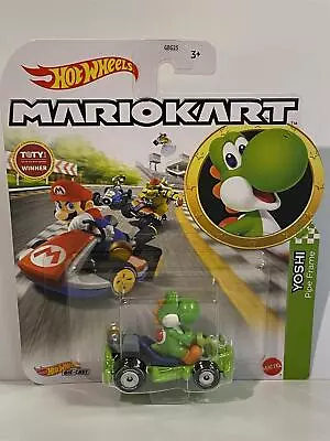 Buy Yoshi Pipe Frame Mario Kart Hot Wheels 1:64 GRN19 • 12.99£
